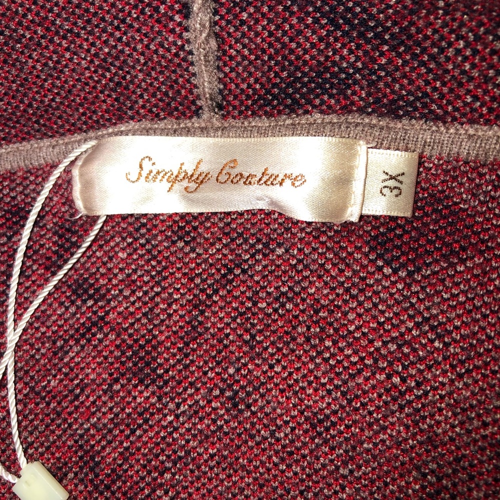 NEW Simply Couture Women Cardigan 1X - Picture 7 of 12